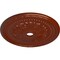 Ekena Millwork Palmetto Ceiling Medallion (Fits Canopies up to 7 5/8"), 31 1/2"OD x 3 5/8"ID x 1 3/4"P, Firebrick CM31PMFIF - alternate 2